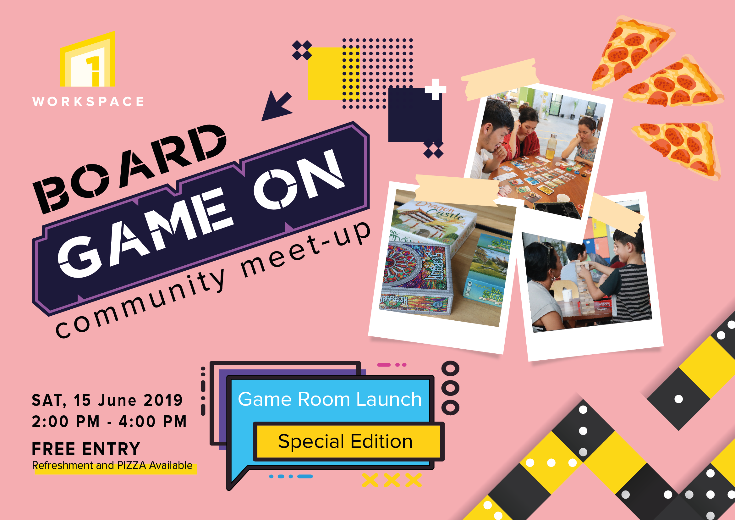 Board Game/Game Room Launch 